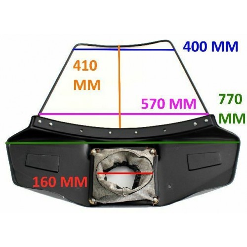 Parabrezza Cuppini Piaggio Vespa 50...