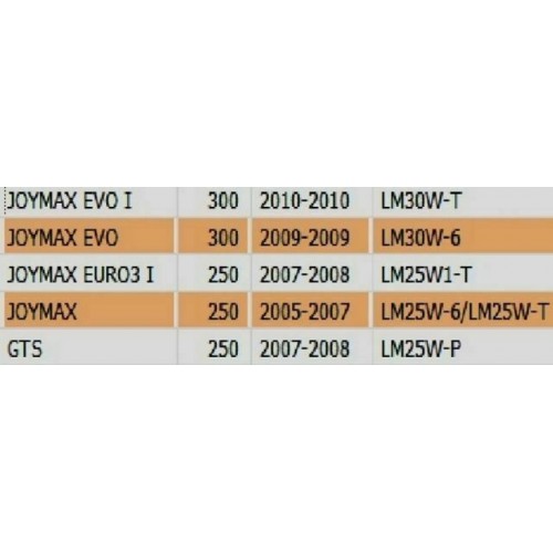 Ammortizzatore posteriore Sym Joymax...