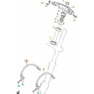 Tubo freno anteriore destro... 2