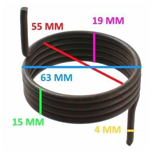 Molla cavalletto Bianchi Aquilotto 50