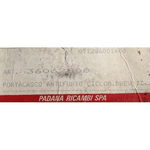 Antifurto portacasco al manubrio