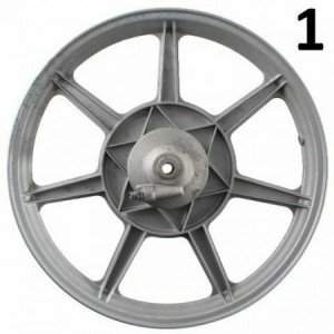Ruota anteriore con disco... 2