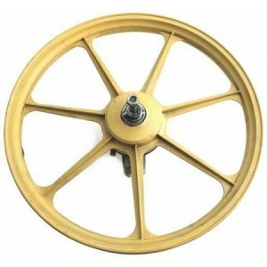 Ruota anteriore a 7 razze...