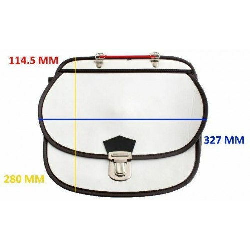 Coppia borse laterali per bici epoca