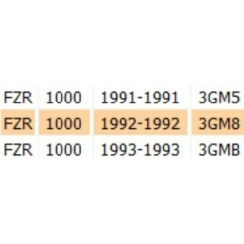 Tubo freno anteriore superiore Yamaha...