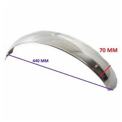 Coppia parafanghi in ferro per BMX 16...