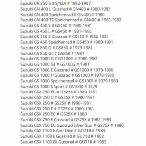 Corda contagiri Suzuki GS... 2