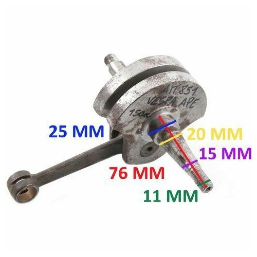 Albero motore Piaggio Ape 150