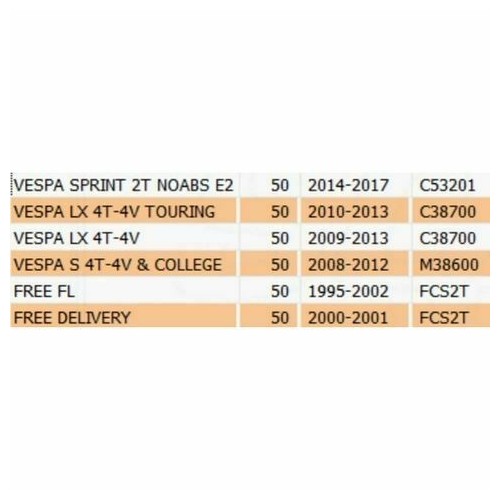 Asse Ruota posteriore Vespa LX - S -...