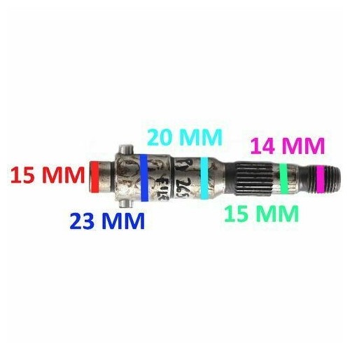 Albero ruota Piaggio SI FL2 e Grillo