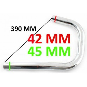 Curva marmitta per moto BSA... 2