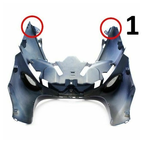 Scudo anteriore inferiore Piaggio X9...