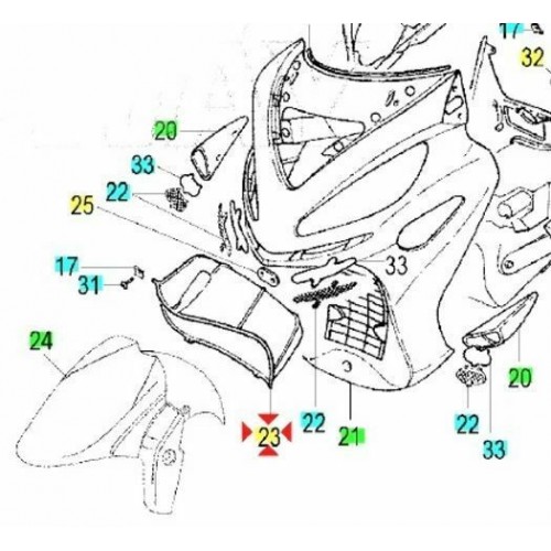Sottoscudo Malaguti Madison