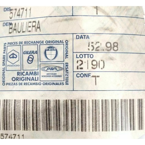 Bauliera posteriore Piaggio Hexagon...