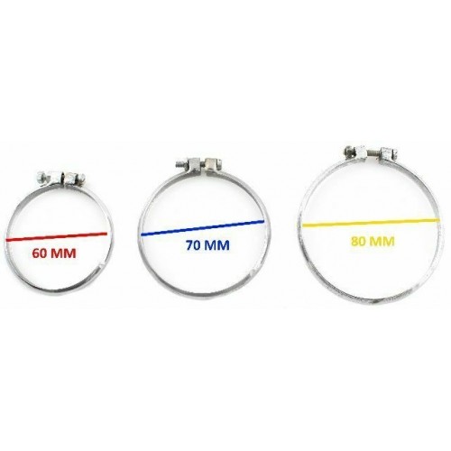 Collare fisaggio silenziatore moto epoca