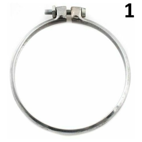 Collare fisaggio silenziatore moto epoca