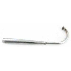 Marmitta con curva moto...