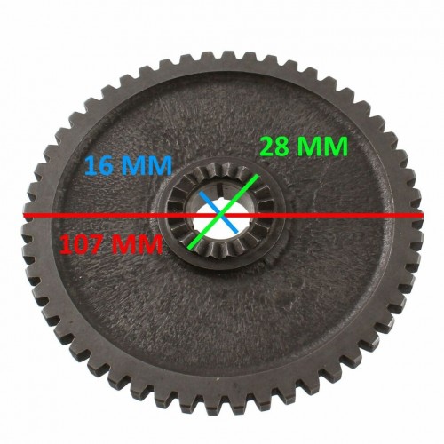 Ingranaggio avviamento 52 denti...