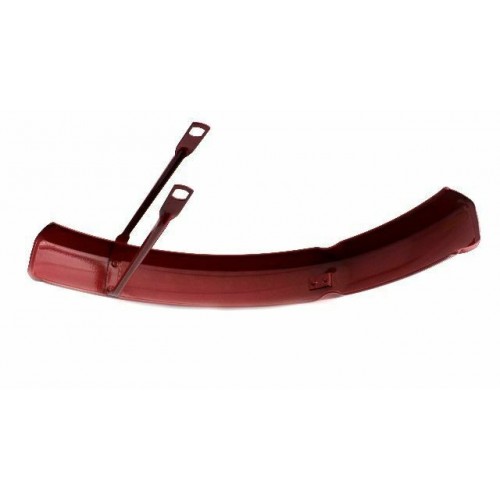 Parafango anteriore bici ruota 20 rosso