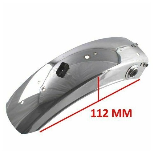 Parafango posteriore Yamaha cromato...