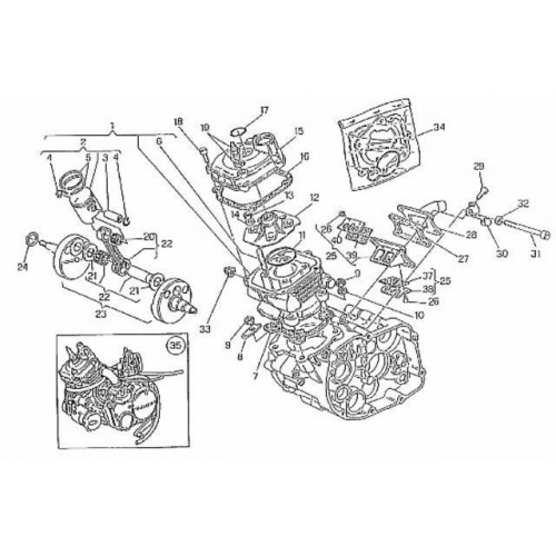 Biella Cagiva W4 a 6 marce 50 - 53291