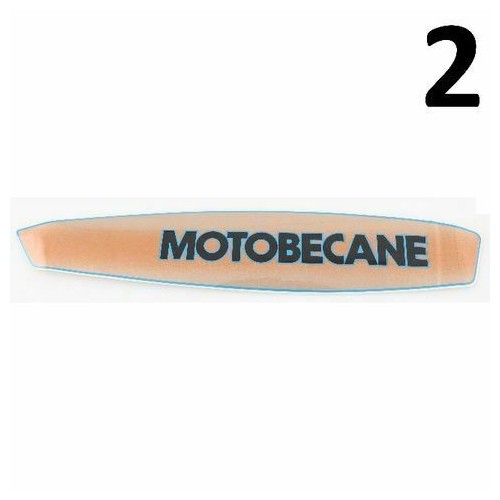 Adesivo destro serbatoio benzina...