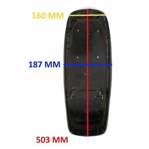 Sella lunga per ciclomotori epoca