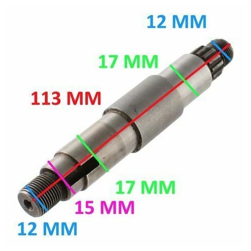 Albero primario 14 denti ciclomotore...