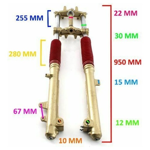 Forcella anteriore Malaguti MDX 50...