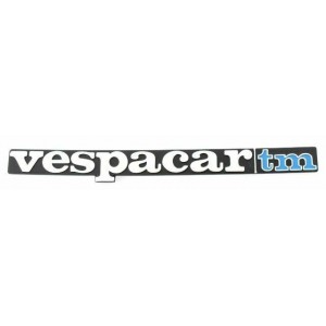 Targhetta Vespacartm