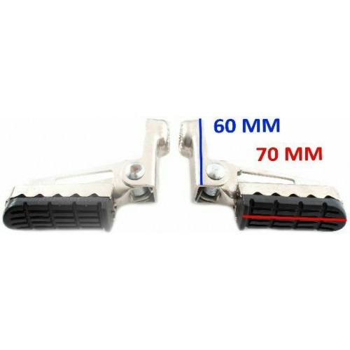 Coppia staffe poggiapiedi passeggero...