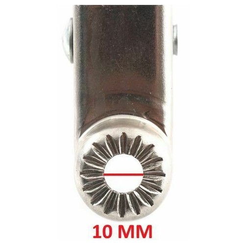 Coppia staffe poggiapiedi passeggero...