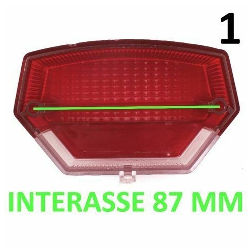 Vetro fanalino posteriore Bosatta RP143