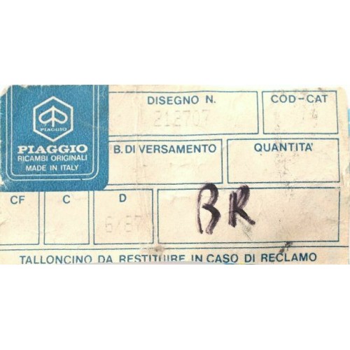 Coperchio portattrezzi Piaggio Bravo...