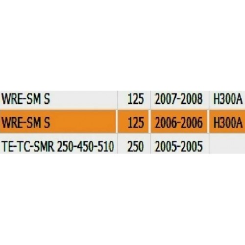 Fianco sinistro portanumero Husqvarna...