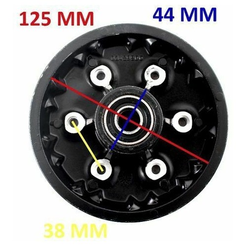 Mozzo ruota anteriore conico Cagiva...