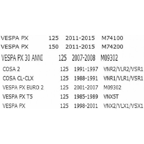 Albero secondario cambio Vespa PX T5...