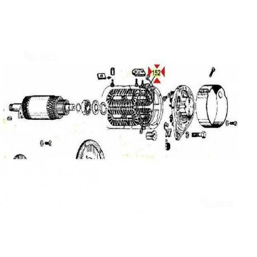 Avvolgimento indotto alternatore Ape...