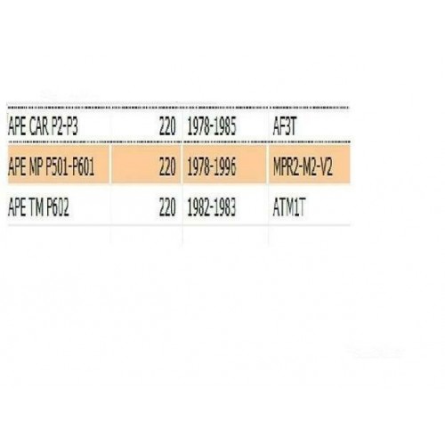 Avvolgimento indotto alternatore Ape...