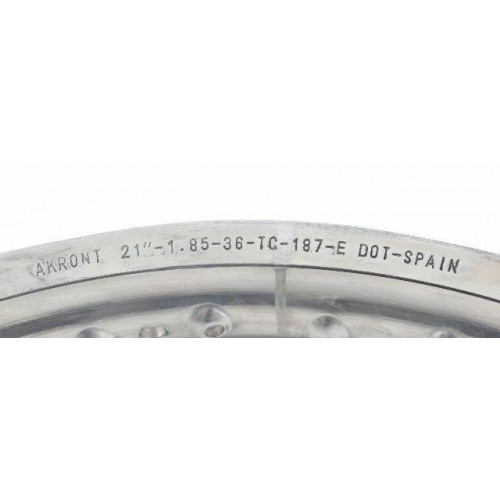 Cerchio Akront 1.85 X 21 bollino...