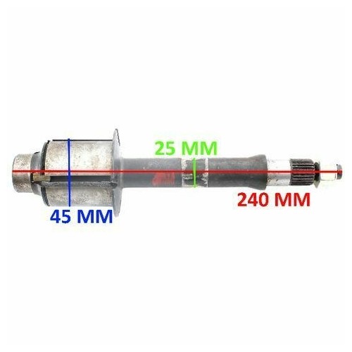 Albero ingranaggi cambio Piaggio Ape...