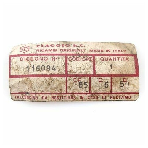 Albero scanalato differenziale Ape 50...