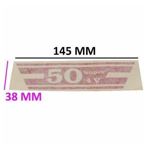 Adesivo fianco Gilera 50 Super 4V