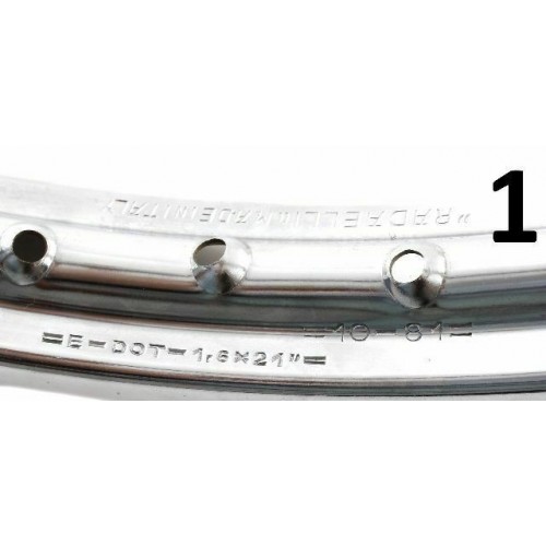 Cerchio Radaelli 16 x 21 acciaio 36 fori