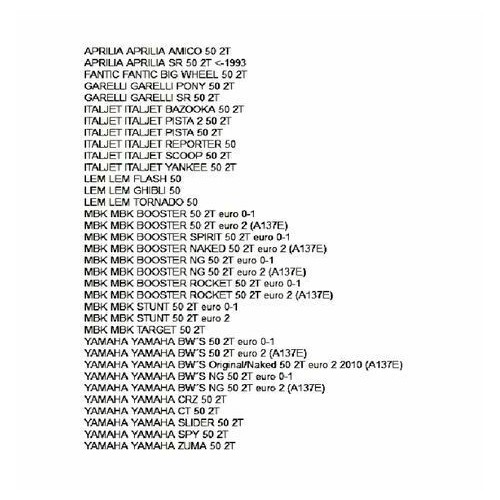 Gruppo termico Polini da 47 FBM...