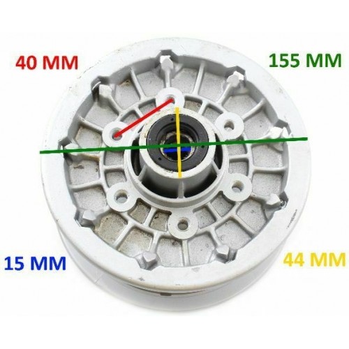 Mozzo ruota anteriore Cagiva SST 26331