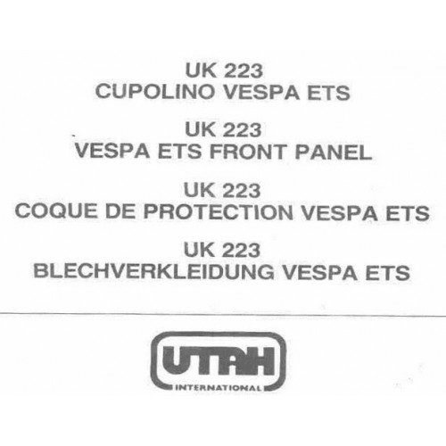 Staffe cupolino Utah Piaggio Vespa...