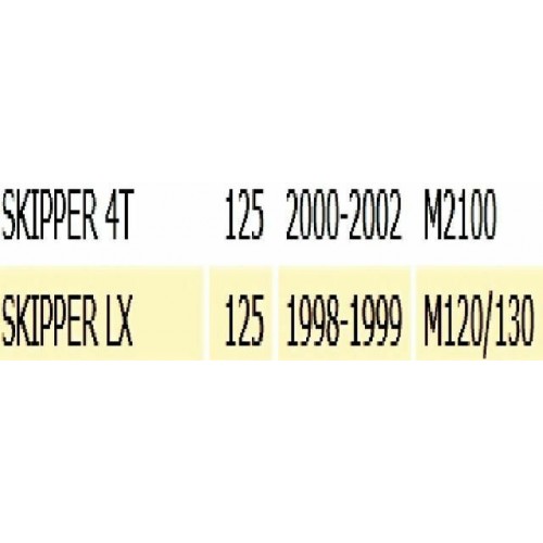 Manubrio Piaggio Skipper LX 125 -...