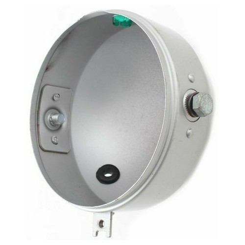 Carcassa faro anteriore grigia Cev 105