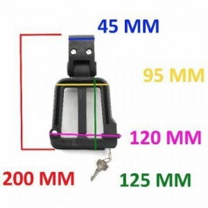 Antifurto caschi per vespa 2